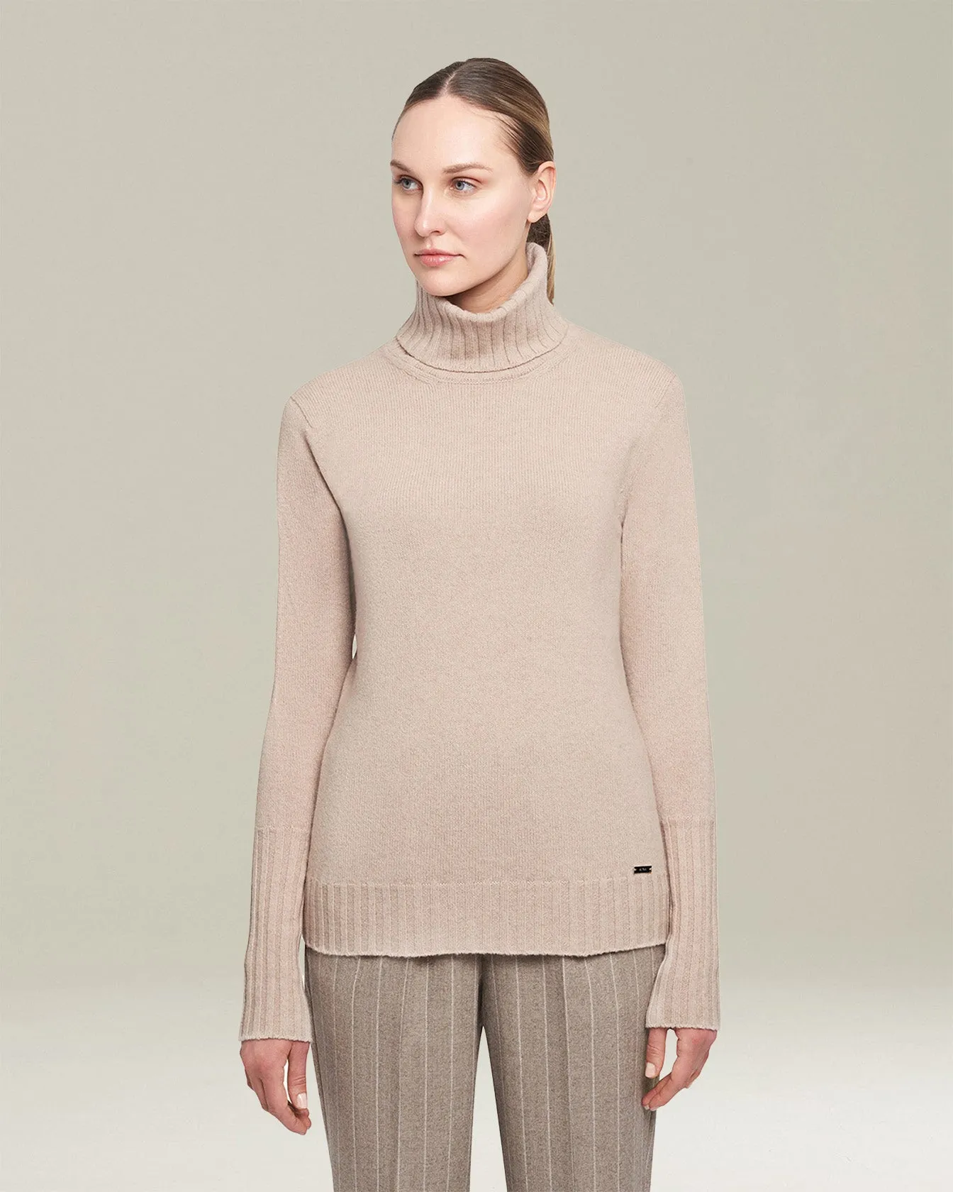 SWEATER HIGH NECK CASHMERE sold by Kiton product image thumbnail 2