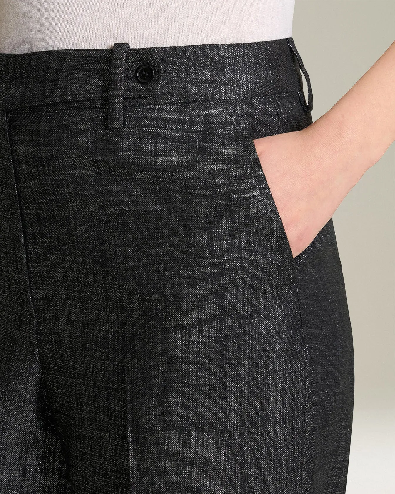 WOOL BLEND TROUSERS sold by Kiton product image thumbnail 4