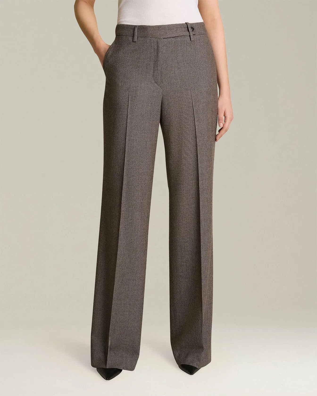 WOOL AND CASHMERE TROUSERS sold by Kiton product image thumbnail 2