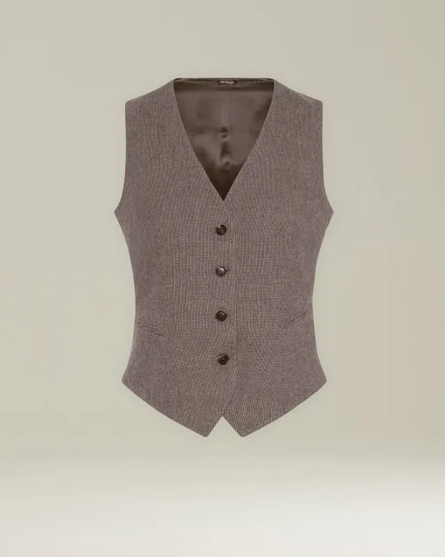 WOOL AND CASHMERE WAISTCOAT sold by Kiton