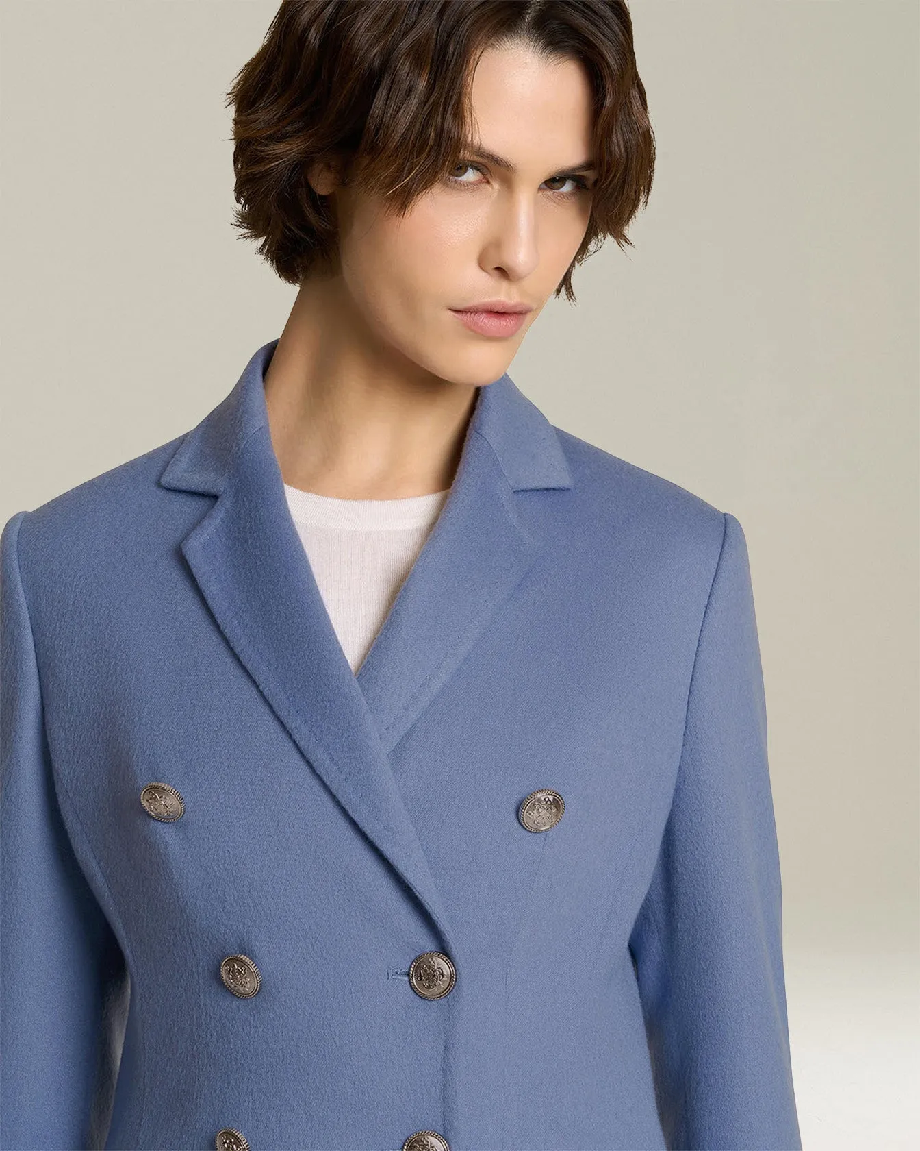 DOUBLE-BREASTED CASHMERE BLAZER sold by Kiton product image thumbnail 4