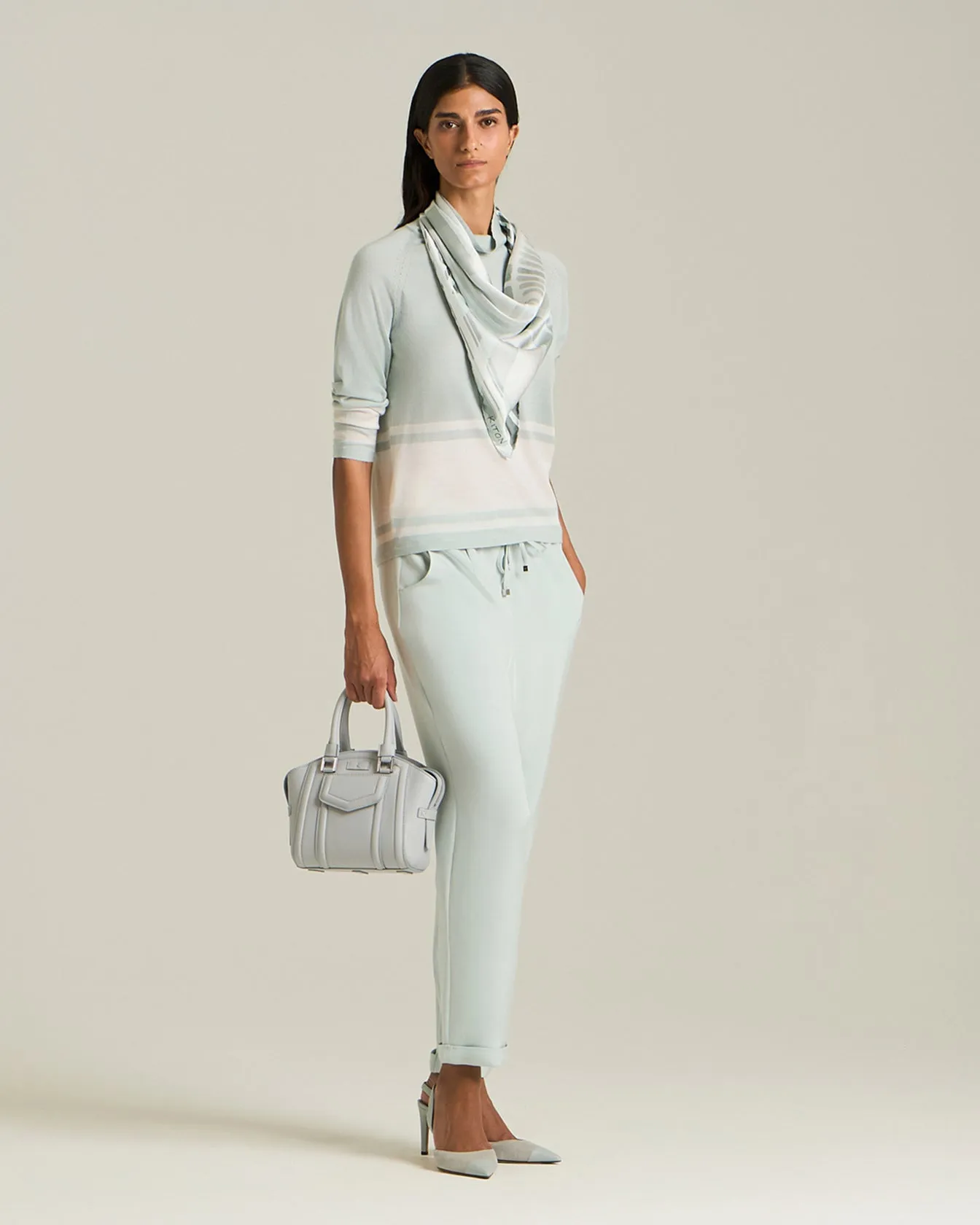 SILK COMFORT-FIT TROUSERS sold by Kiton product image thumbnail 5