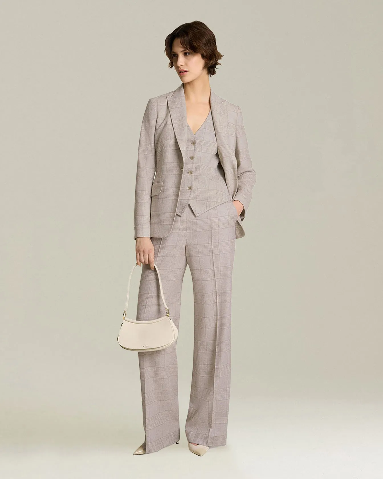 GLEN PLAID CASHMERE BLEND BLAZER sold by Kiton product image thumbnail 5