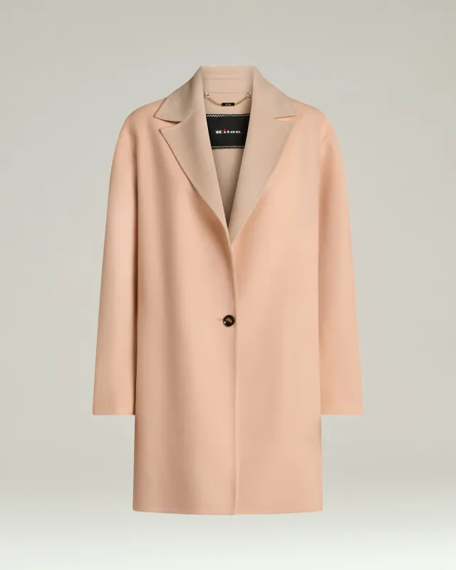 PURE WOOL OVERCOAT sold by Kiton