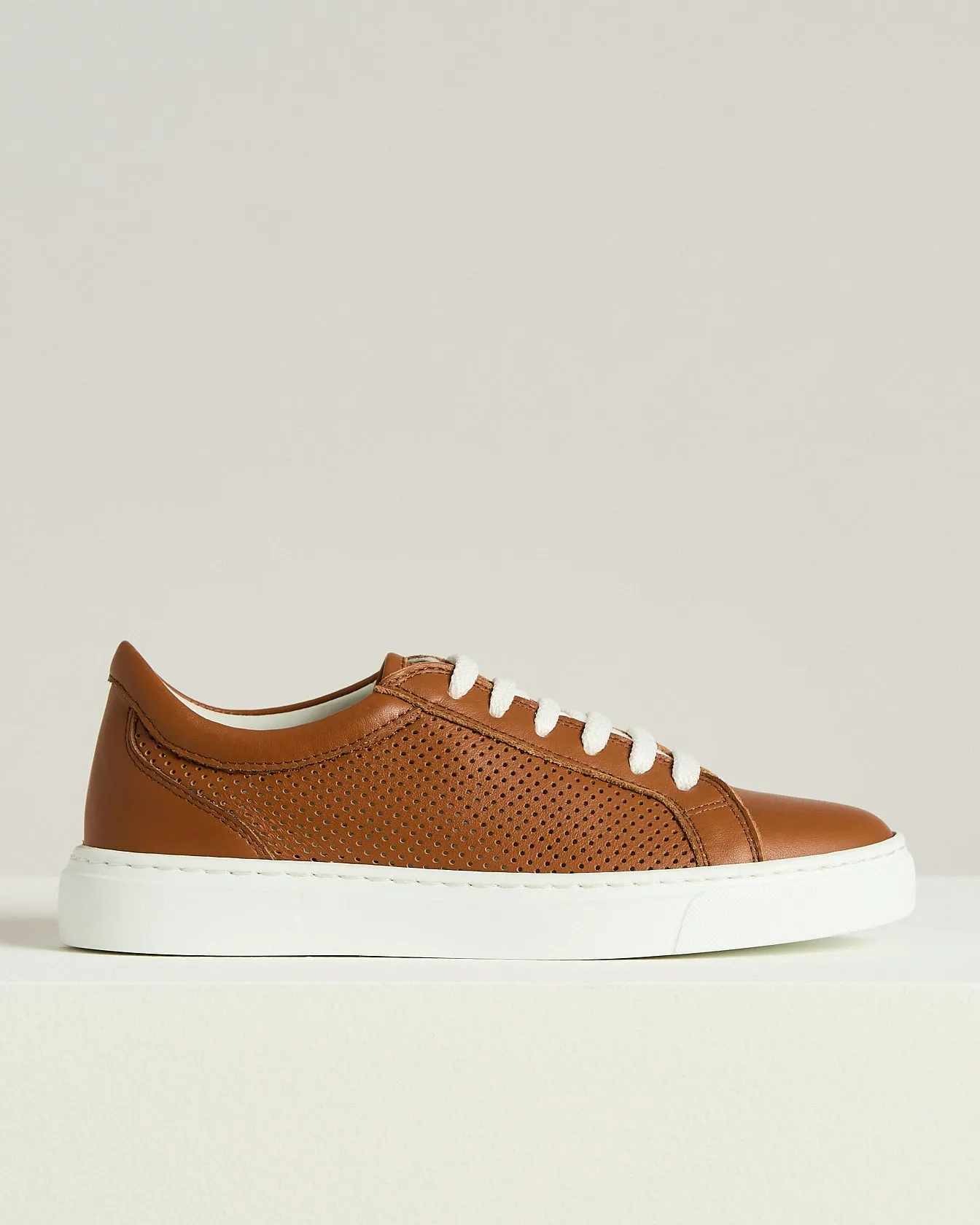 SNEAKERS IN CALFSKIN LEATHER sold by Kiton