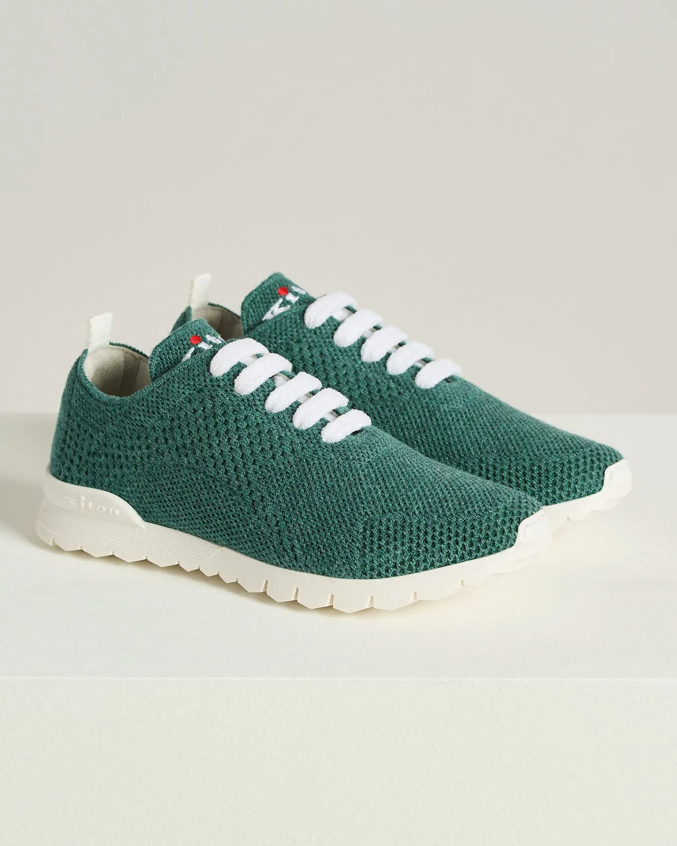 FITS SNEAKERS GREEN 100% CASHMERE sold by Kiton product image thumbnail 2