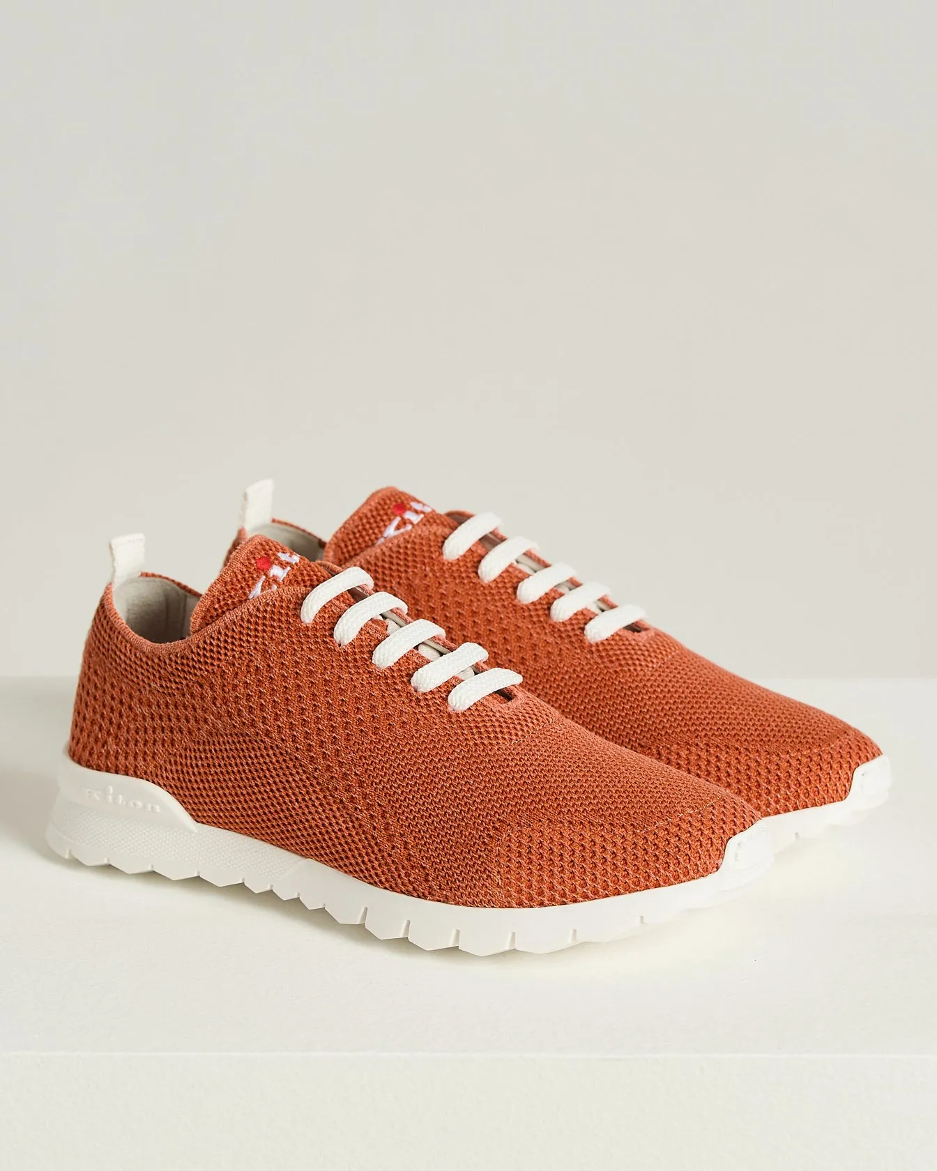 FITS SNEAKERS IN ORANGE COTTON sold by Kiton product image thumbnail 2