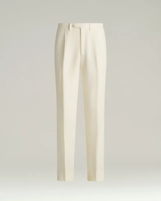PURE LINEN TROUSERS sold by Kiton