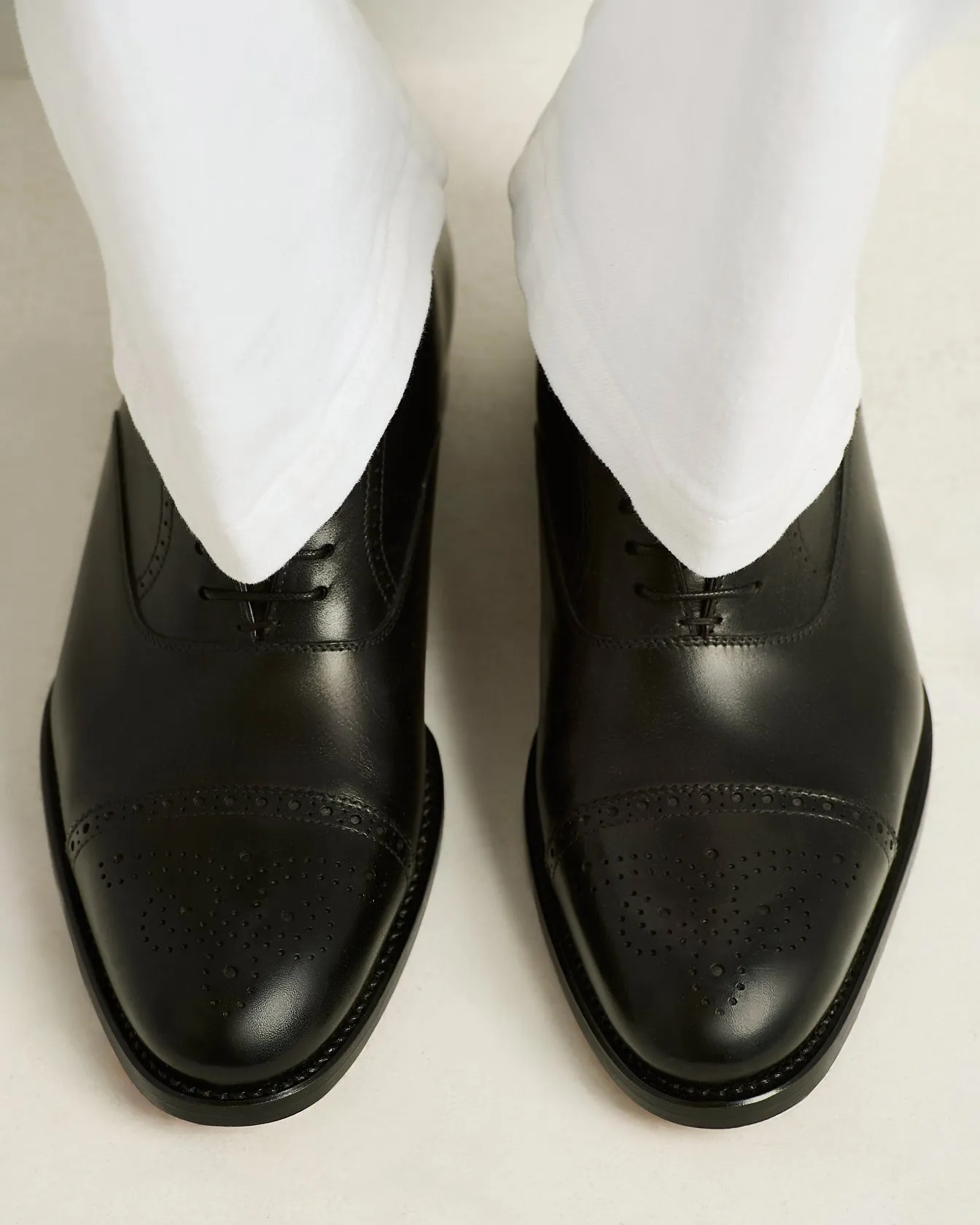 LEATHER LACE-UP SHOE BLACK CALFSKIN sold by Kiton product image thumbnail 4