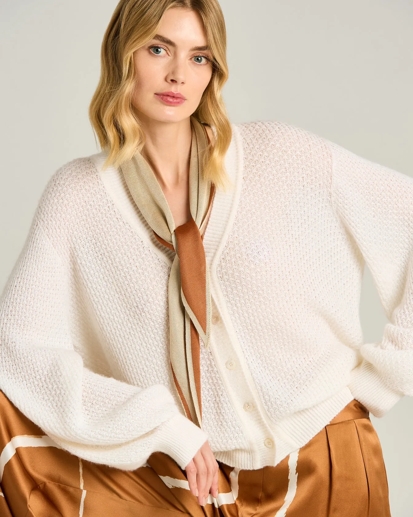 FINE YARN CARDIGAN sold by Kiton product image thumbnail 4