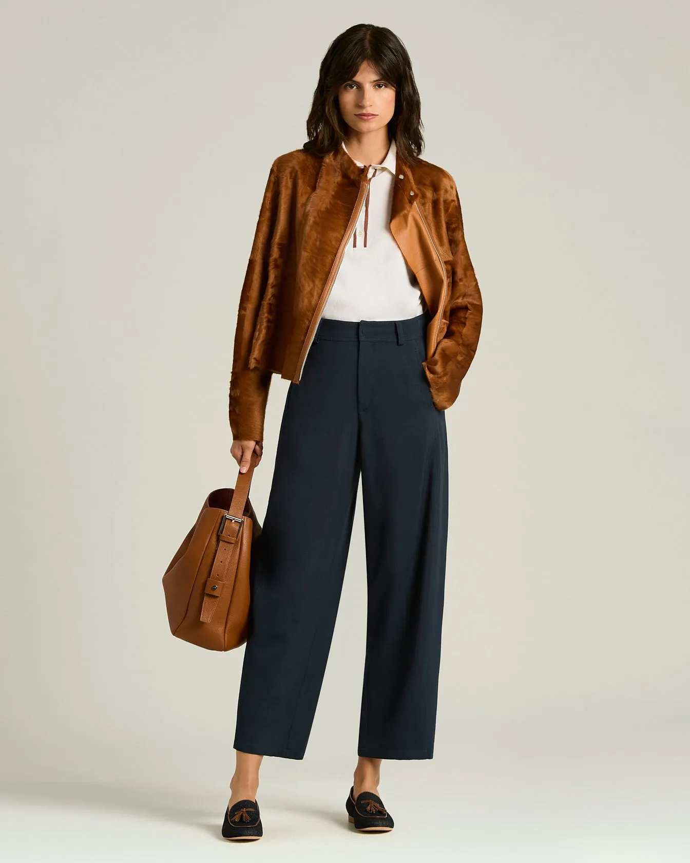 TAILORED WOOL AND SILK TROUSERS sold by Kiton product image thumbnail 5