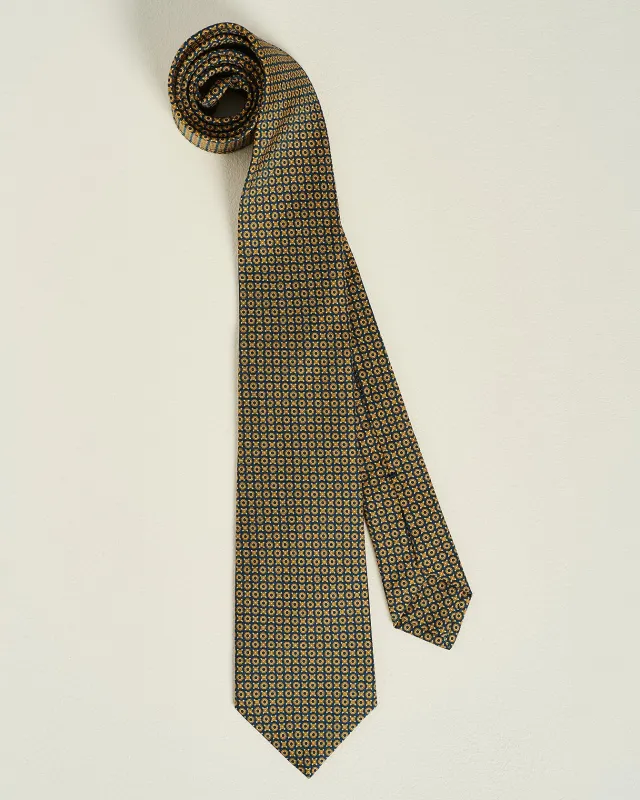 PATTERNED SILK TIE made by Kiton