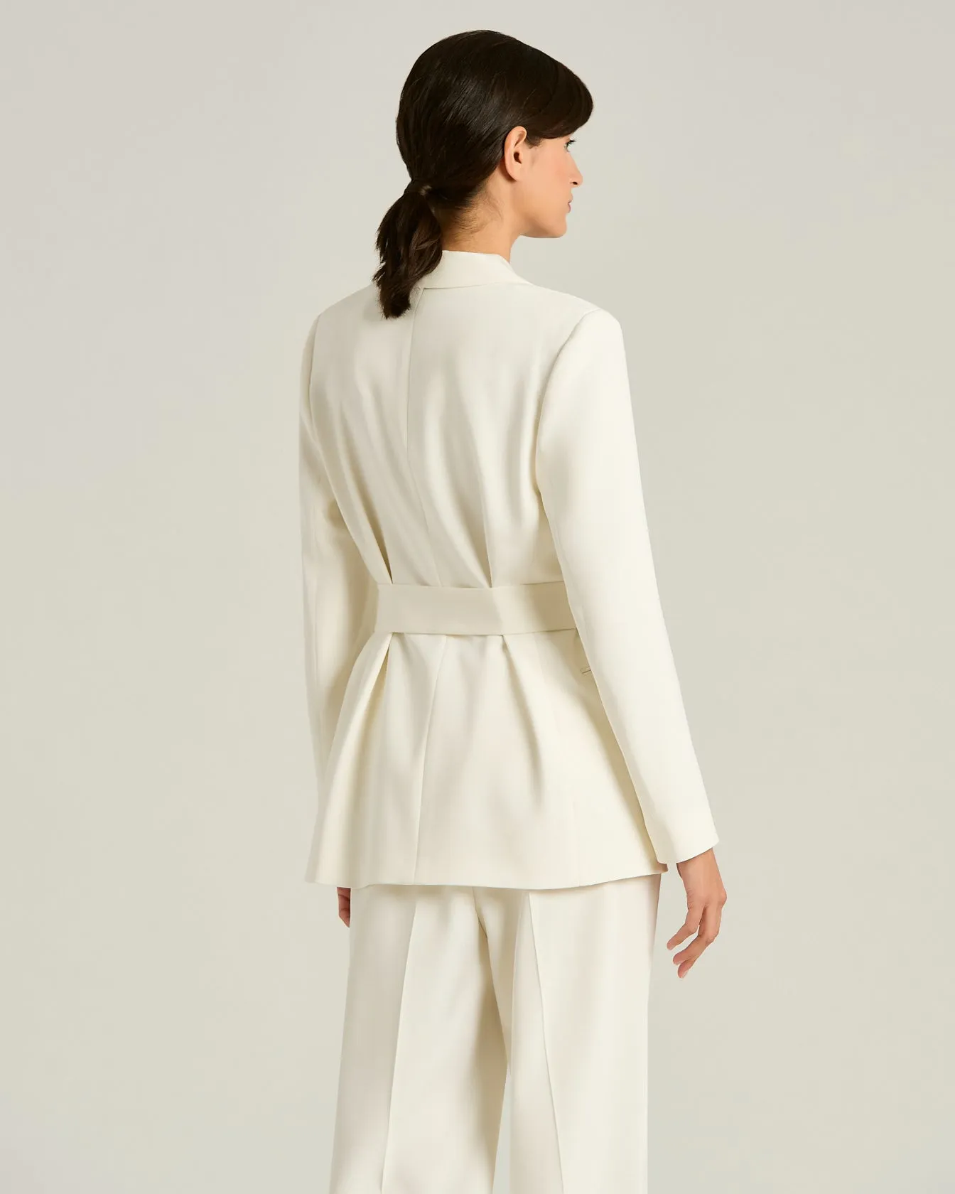 SILK SATIN DOUBLE-BREASTED JACKET sold by Kiton product image thumbnail 3