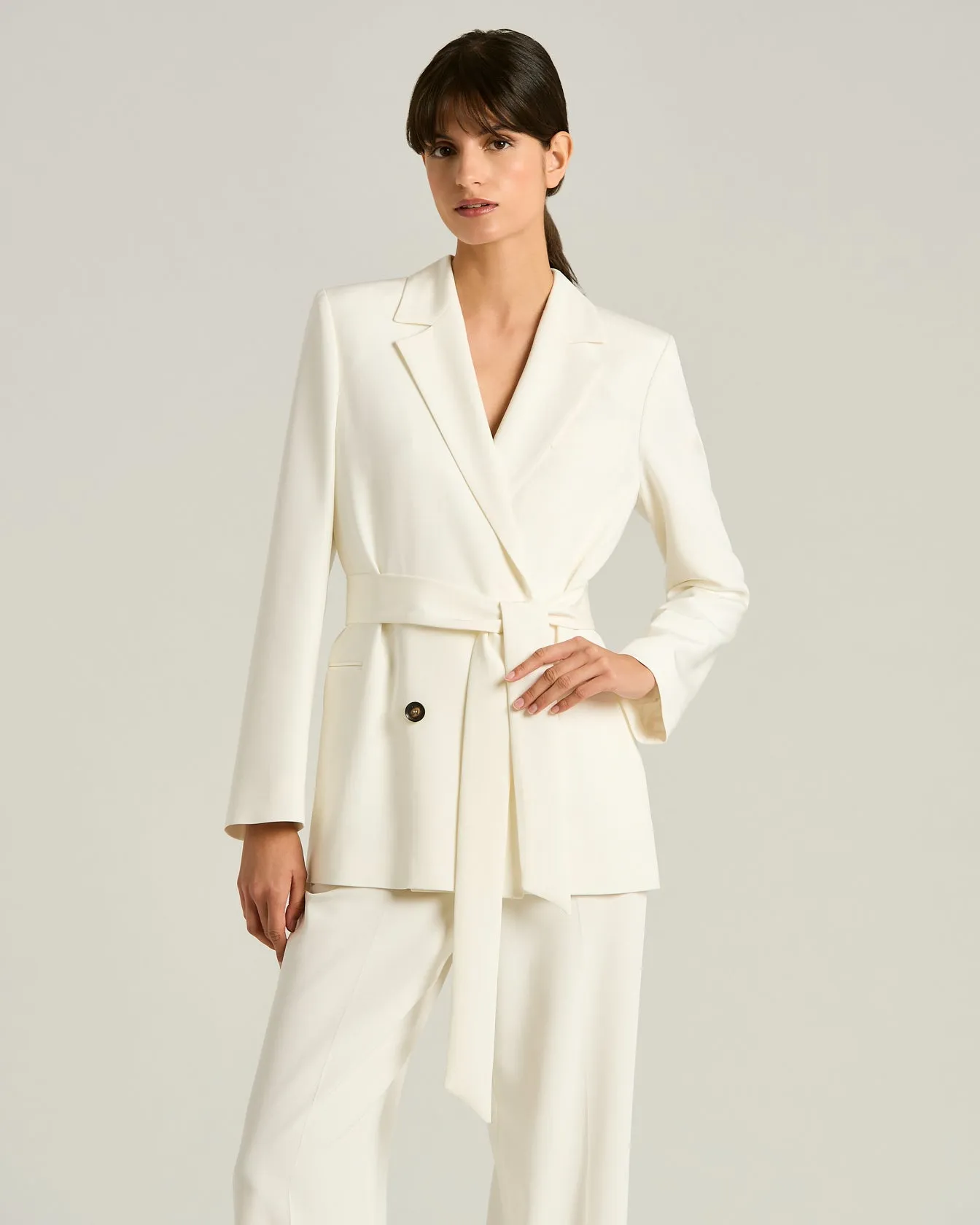 SILK SATIN DOUBLE-BREASTED JACKET sold by Kiton product image thumbnail 2
