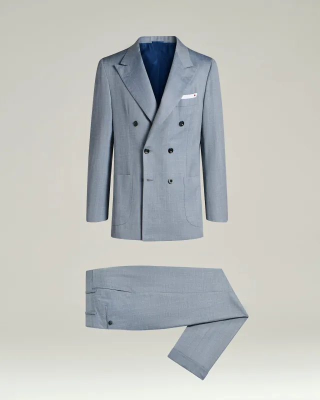 SUIT VIRGIN WOOL made by Kiton
