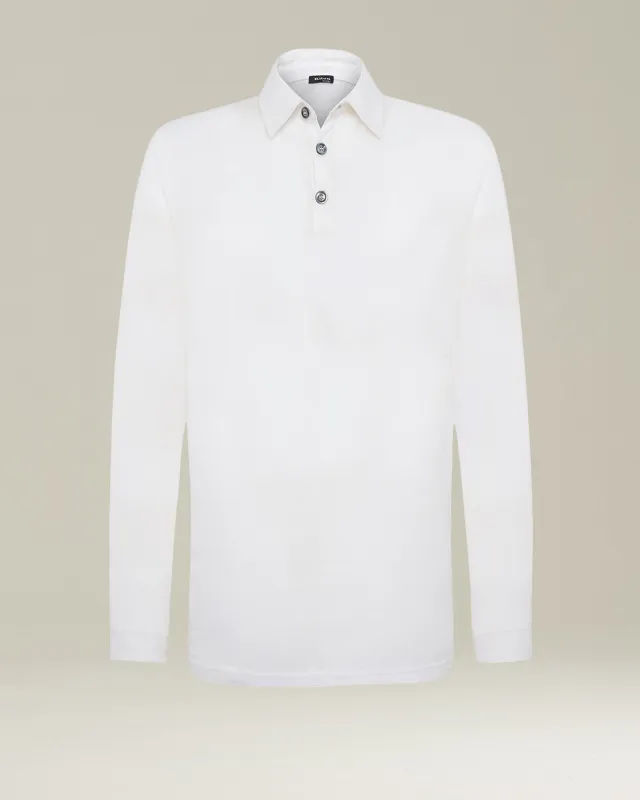 JERSEY POLOSHIRT COTTON made by Kiton