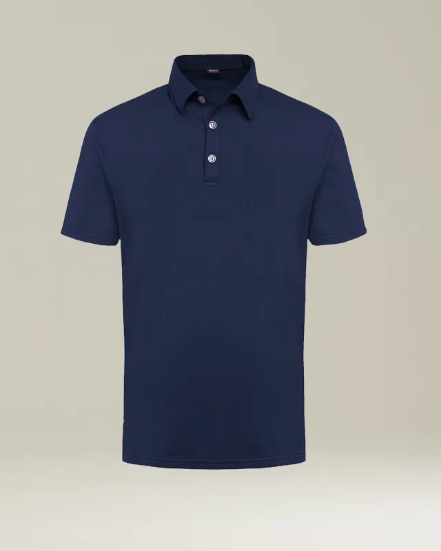 JERSEY POLOSHIRT COTTON made by Kiton