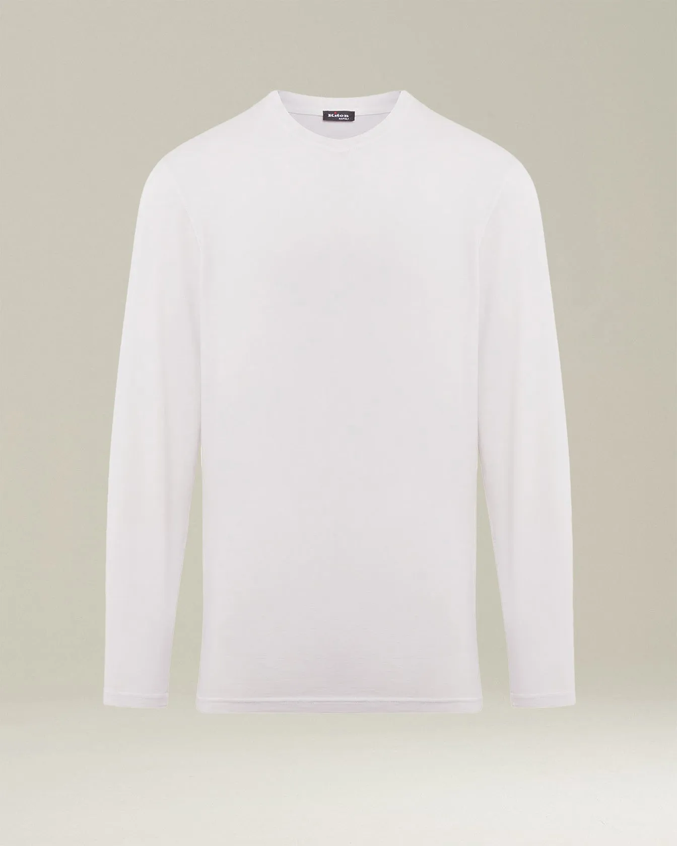 JERSEY T-SHIRT L/S COTTON sold by Kiton