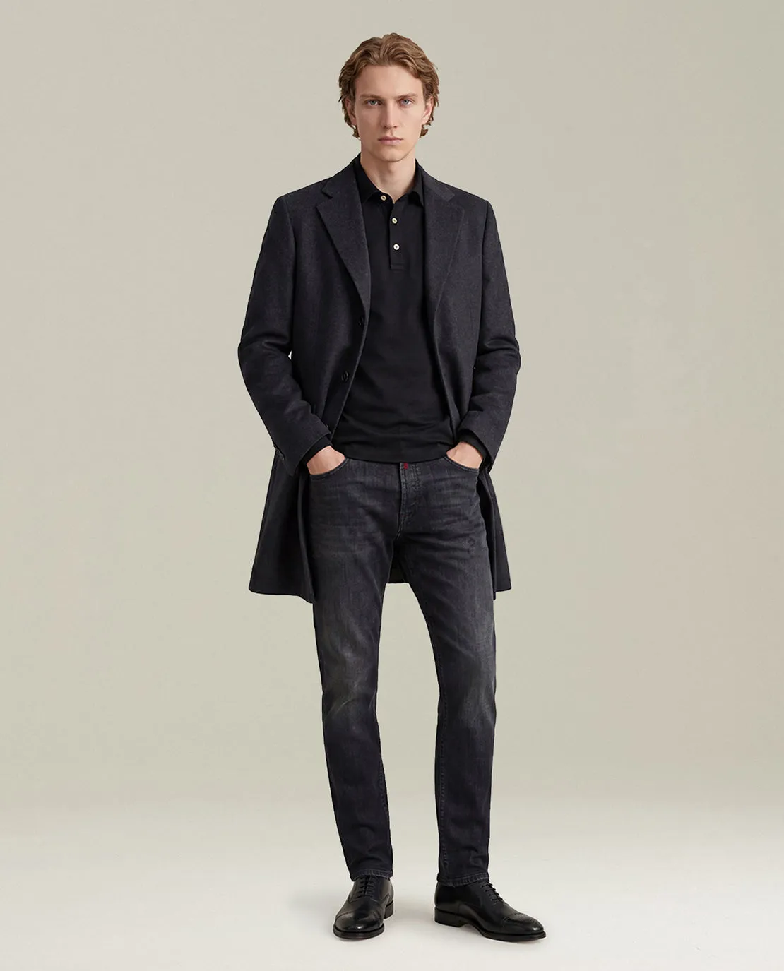 DARK GREY OUTDOOR JACKET CASHMERE sold by Kiton product image thumbnail 5