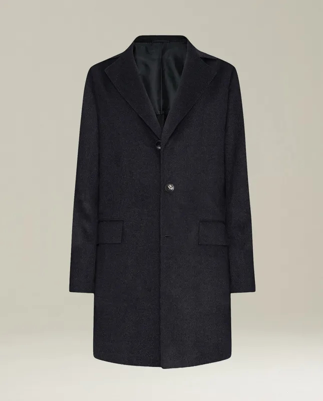 DARK GREY OUTDOOR JACKET CASHMERE made by Kiton