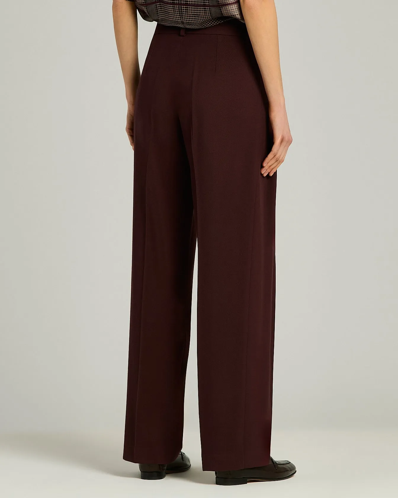 TAILORED WOOL AND SILK TROUSERS sold by Kiton product image thumbnail 3