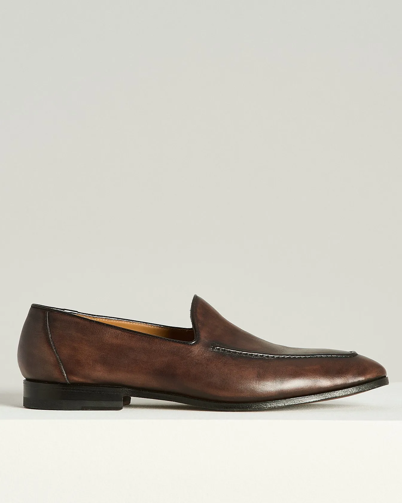 SHADED CALFSKIN SLIPPER LOAFERS sold by Kiton