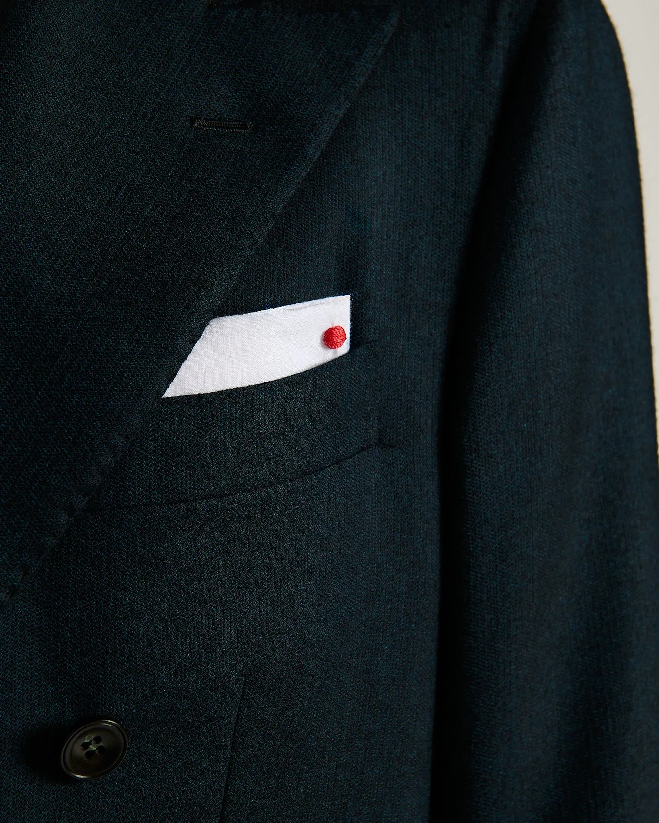 DOUBLE-BREASTED SUIT IN FINE WOOL BLEND sold by Kiton product image thumbnail 3