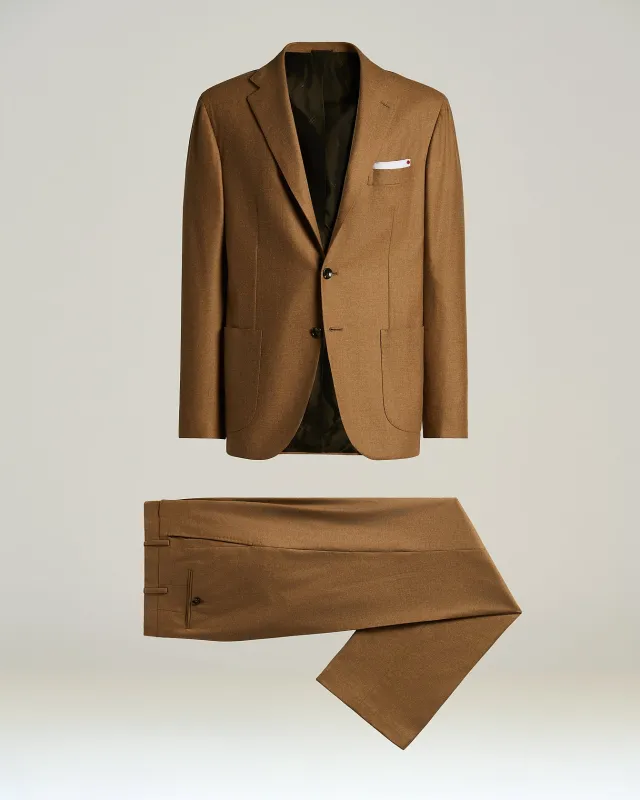 SARTORIAL WOOL AND CASHMERE SUIT made by Kiton