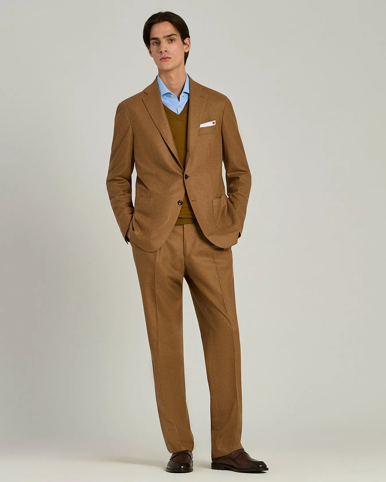 SARTORIAL WOOL AND CASHMERE SUIT sold by Kiton product image thumbnail 5
