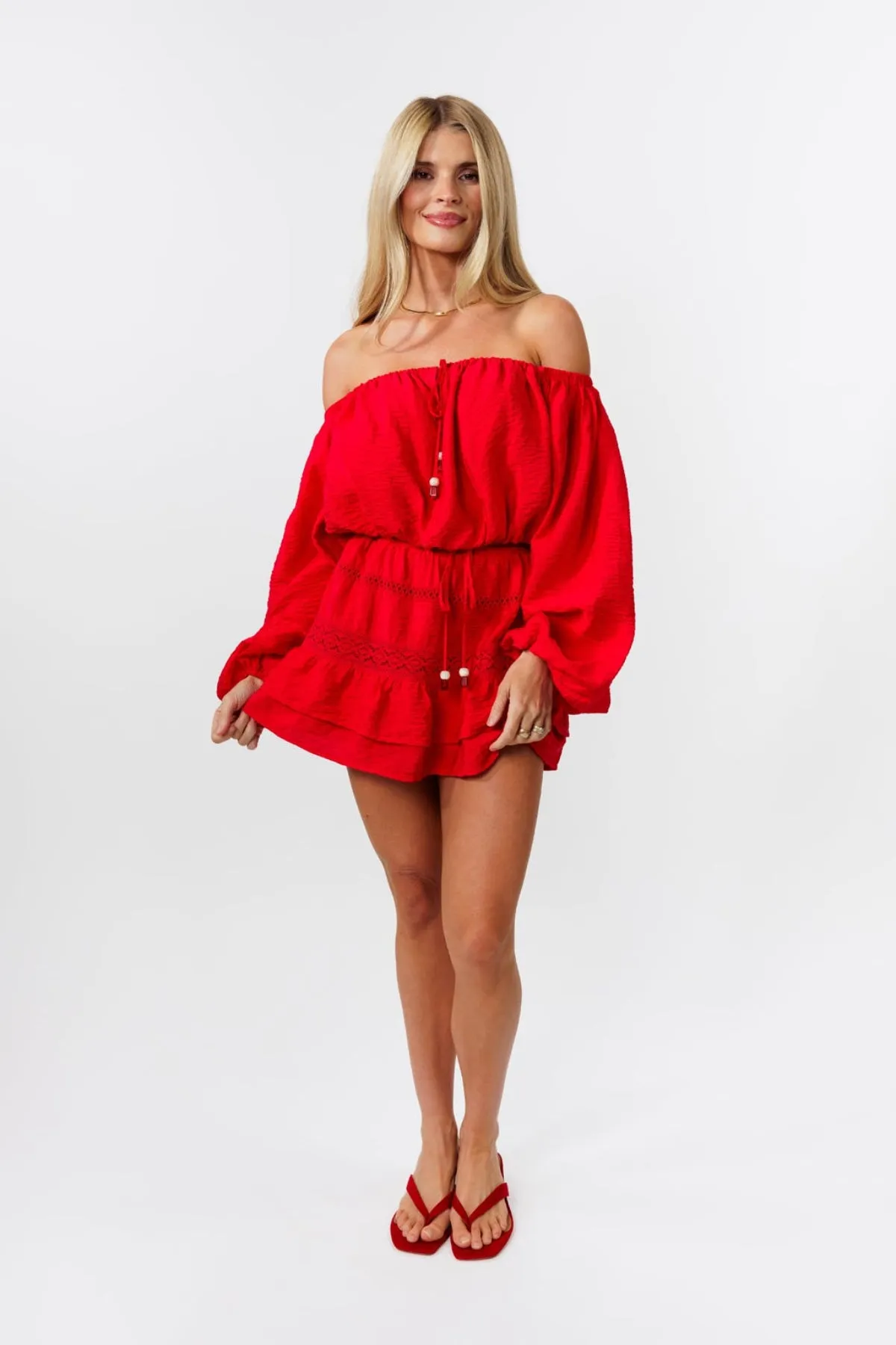 Lola Off Shoulder Top sold by Kittenish