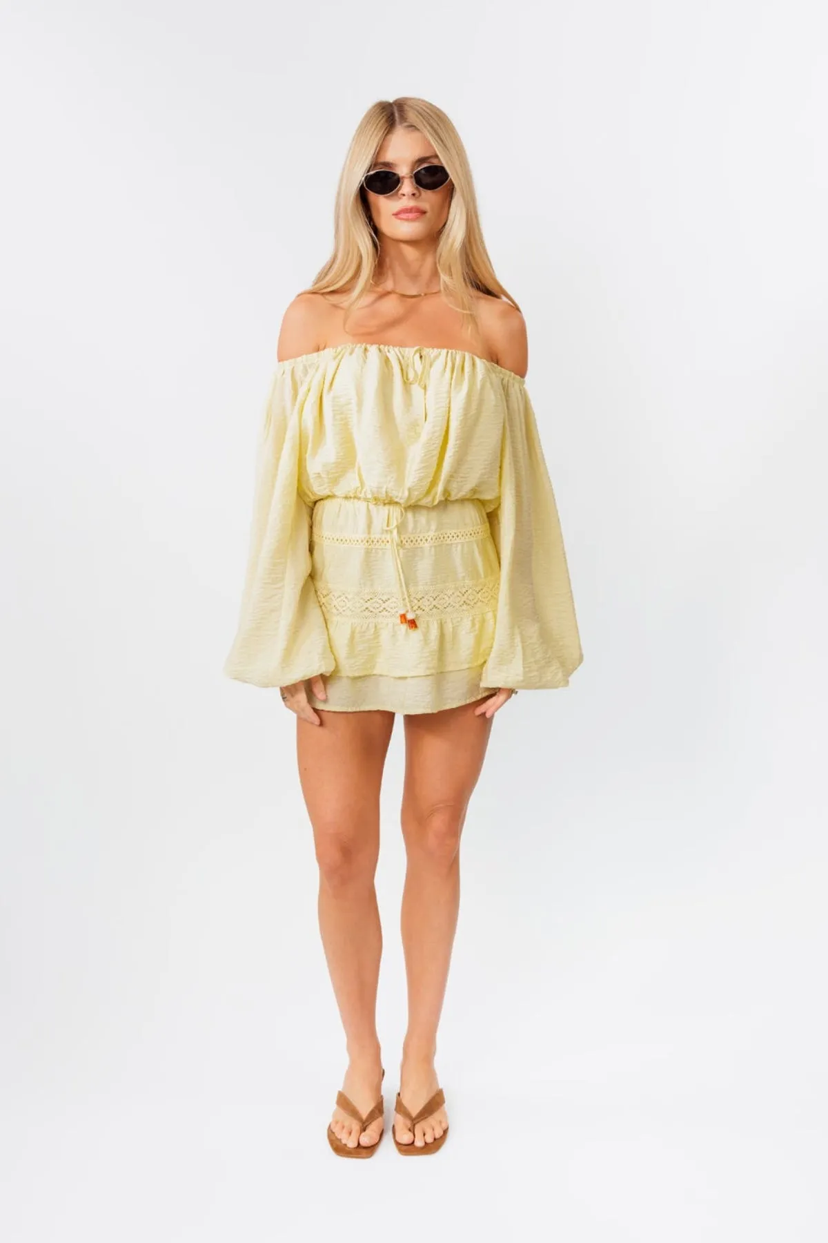 Lola Off Shoulder Top sold by Kittenish