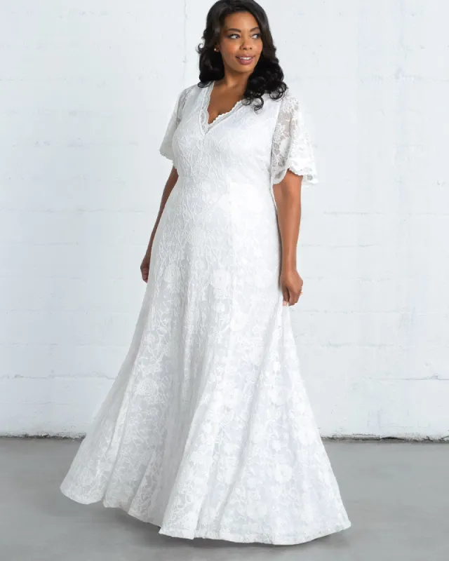 Blissful Lace Wedding Gown - Sale! sold by Kiyonna