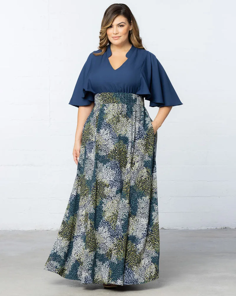 Avisa A-Line Evening Gown sold by Kiyonna product image thumbnail 3