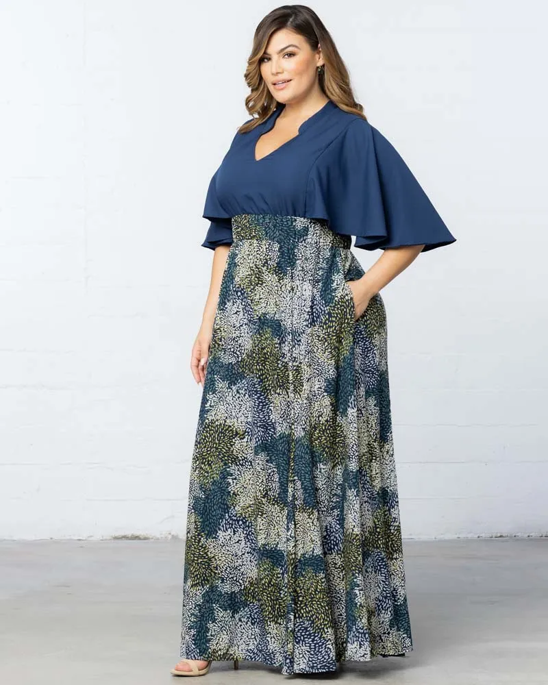 Avisa A-Line Evening Gown sold by Kiyonna product image thumbnail 5