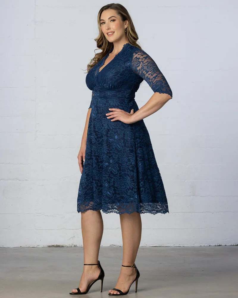 Mademoiselle Lace Cocktail Dress sold by Kiyonna product image thumbnail 2