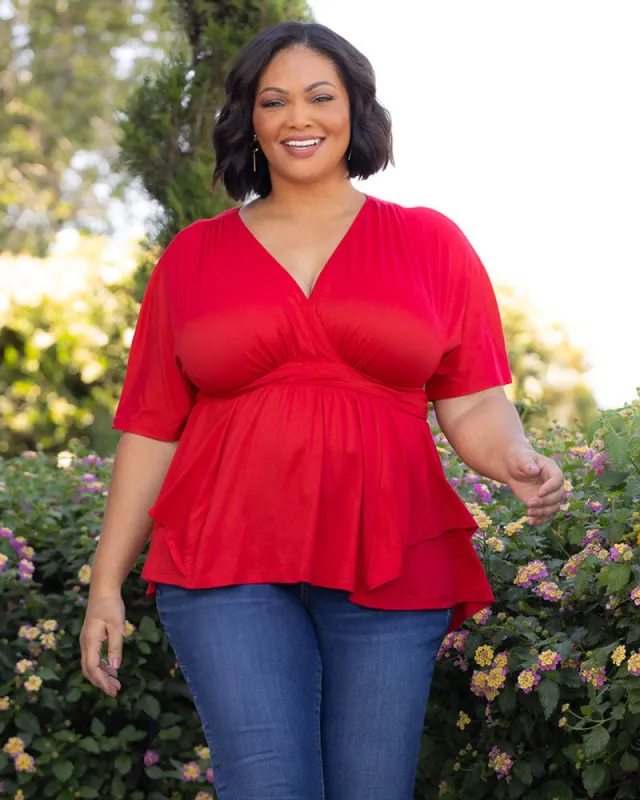 Promenade Top - Sale! sold by Kiyonna