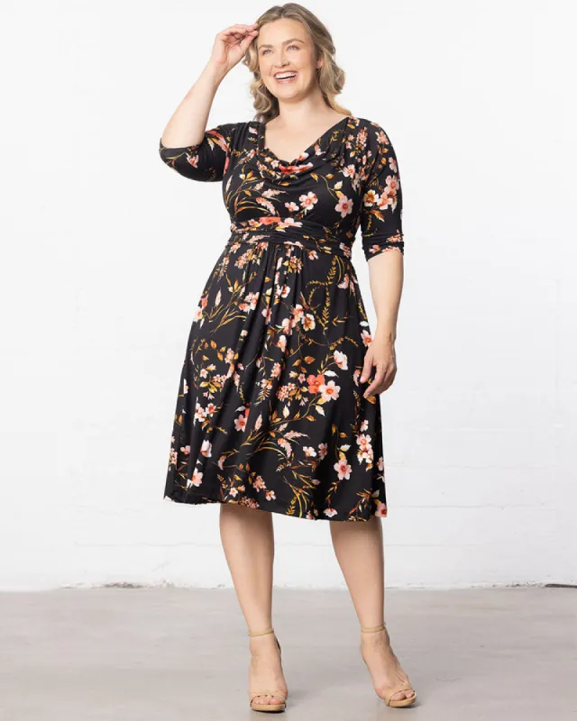 Heather Cowl Neck Dress - Sale! sold by Kiyonna
