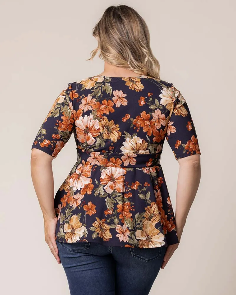 Posh Peplum Top sold by Kiyonna product image thumbnail 3