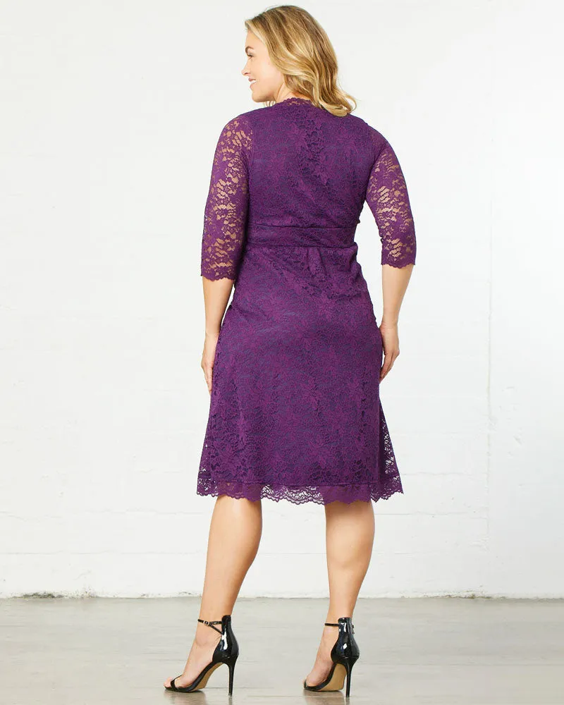 Scalloped Boudoir Lace Dress sold by Kiyonna product image thumbnail 4