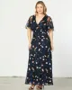 Embroidered Elegance Evening Gown - Sale! sold by Kiyonna