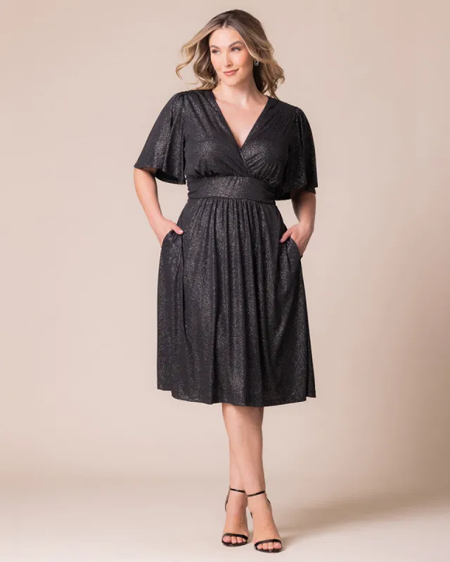 Crystal Cove Cocktail Midi Dress made by Kiyonna