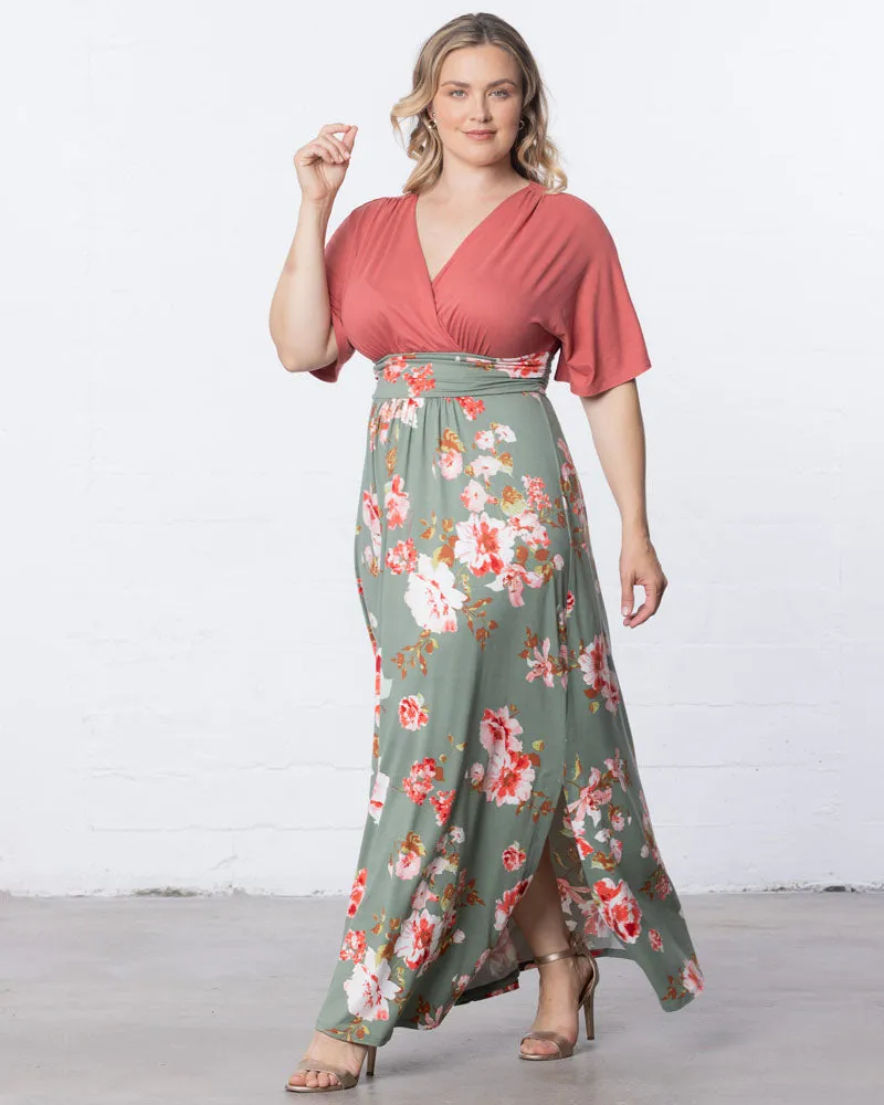 Havana Colorblocked Maxi Dress - Sale! sold by Kiyonna product image thumbnail 3