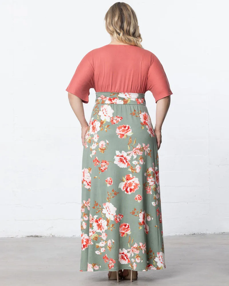 Havana Colorblocked Maxi Dress - Sale! sold by Kiyonna product image thumbnail 5