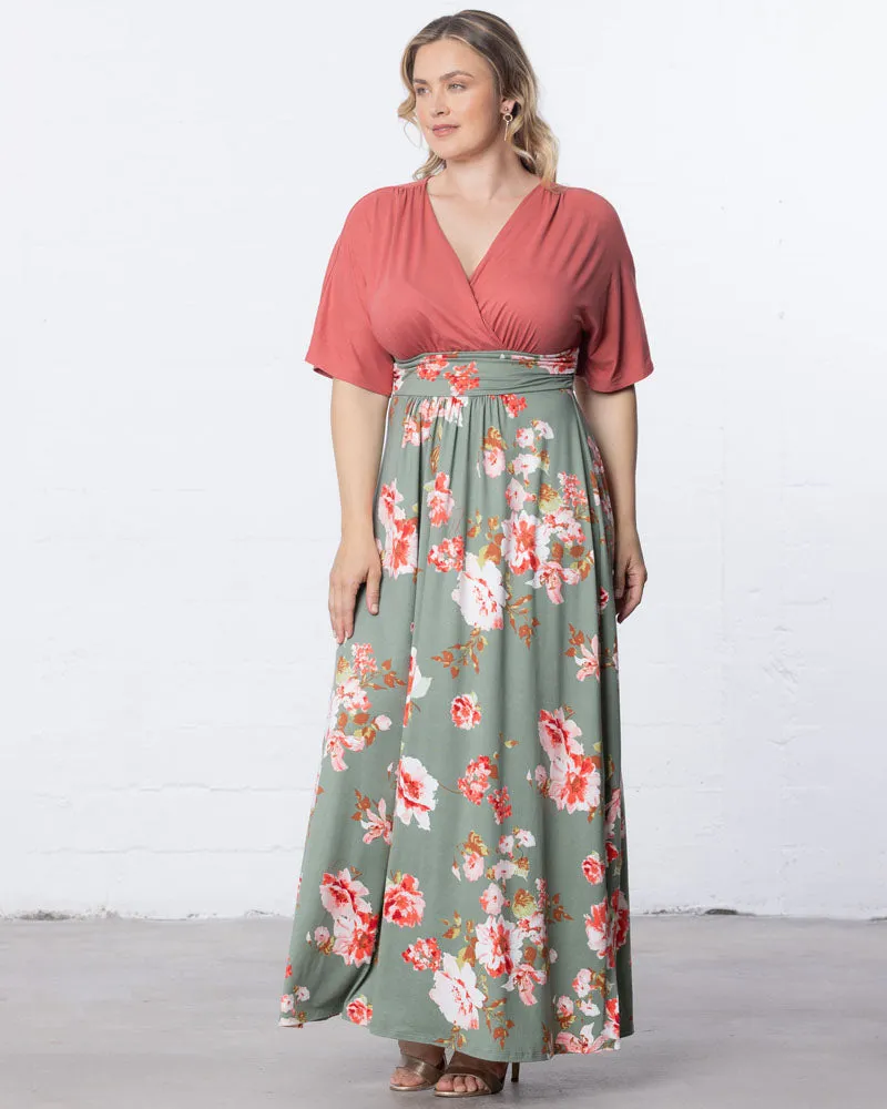 Havana Colorblocked Maxi Dress - Sale! sold by Kiyonna product image thumbnail 4