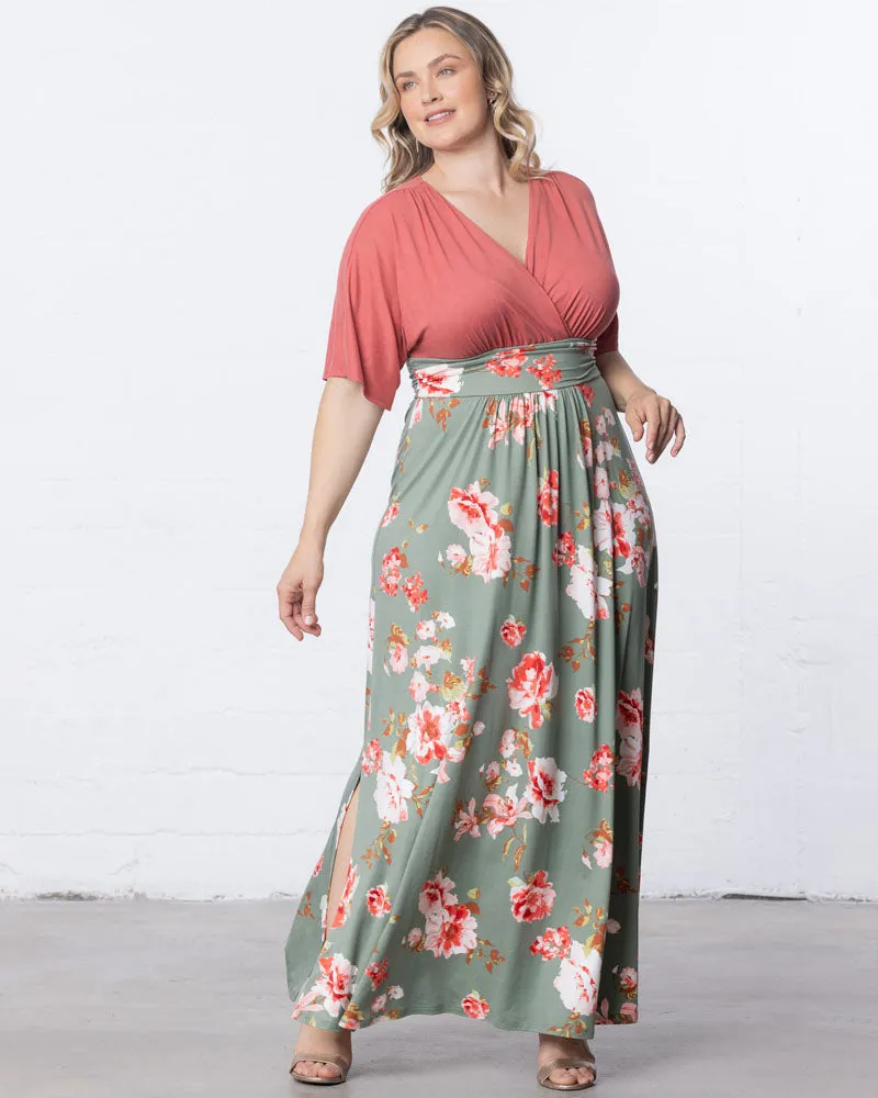 Havana Colorblocked Maxi Dress - Sale! sold by Kiyonna product image thumbnail 2