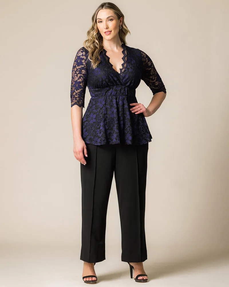 Polished Ponte Pants sold by Kiyonna product image thumbnail 5