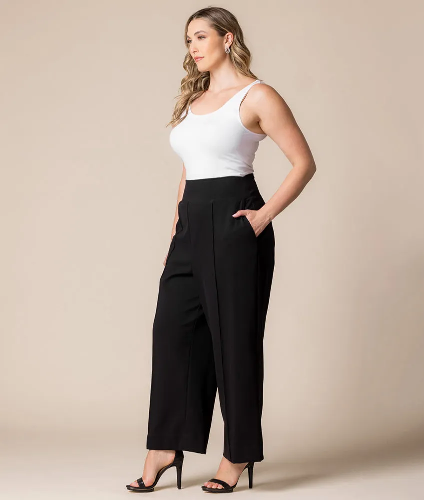 Polished Ponte Pants sold by Kiyonna product image thumbnail 2