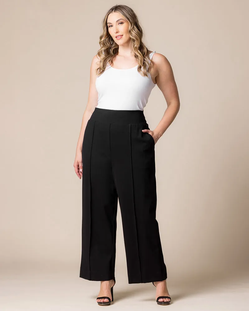 Polished Ponte Pants sold by Kiyonna