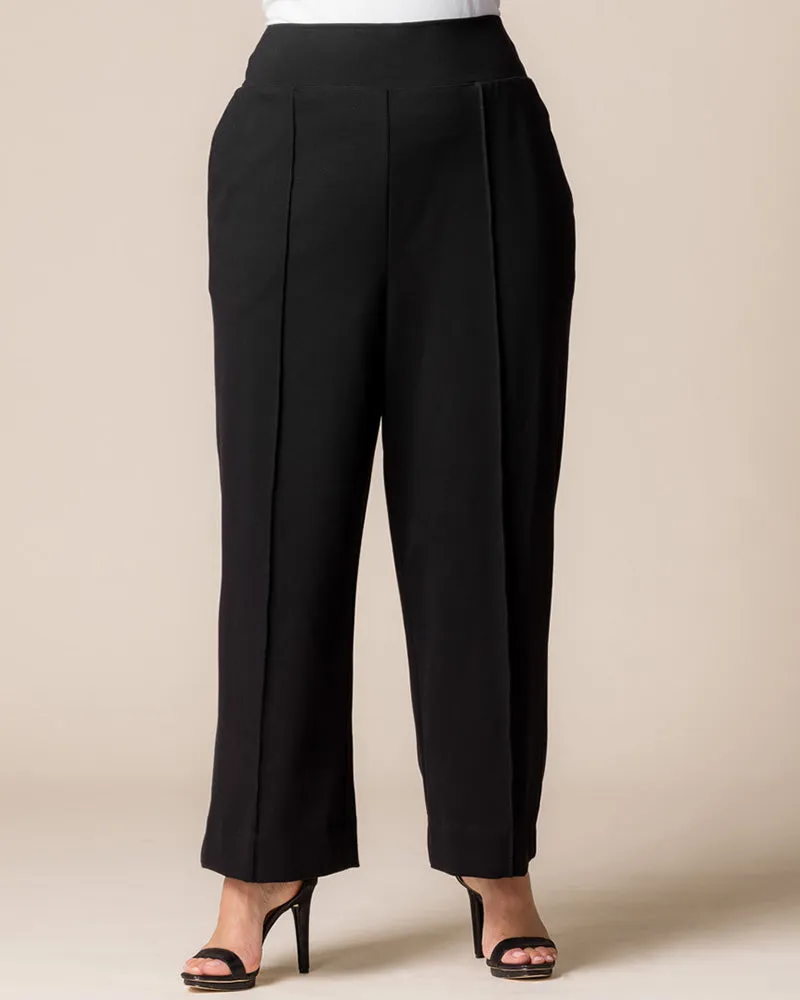 Polished Ponte Pants sold by Kiyonna product image thumbnail 3