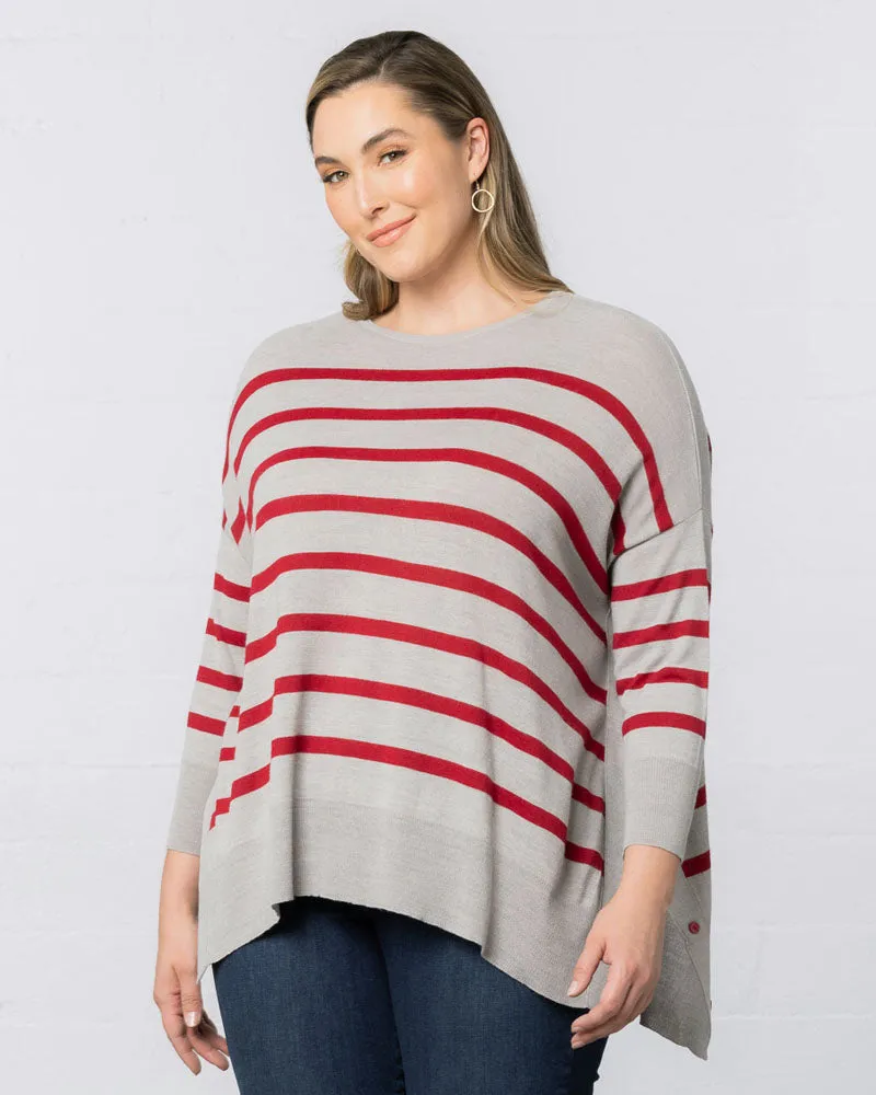 Wear Your Heart on Your Sleeve Sweater sold by Kiyonna product image thumbnail 2